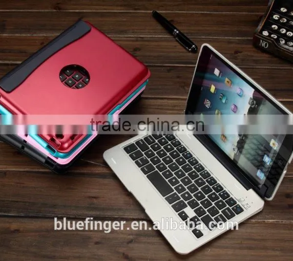 Hot Selling Bluefinger Keyboard Case Cover for IPad Mini With Detacable Cover,calmshell Keyboard, photo-5