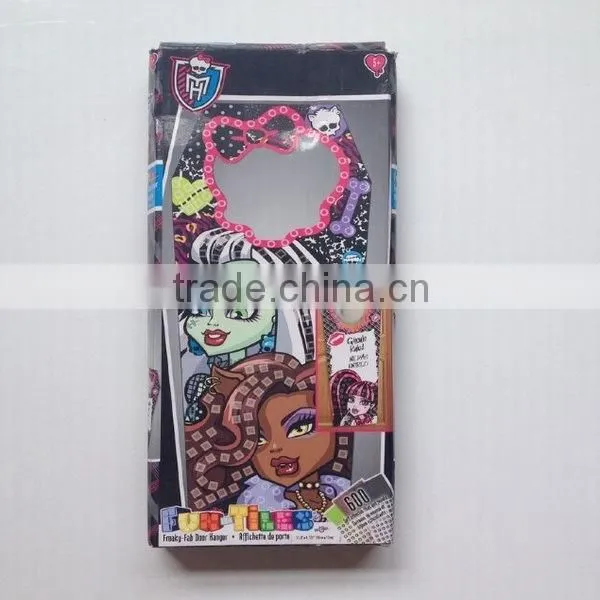Kids Funny Decorative DIY Mosaic Self Adhensive Tiles and Jewels Door Hanger photo-2