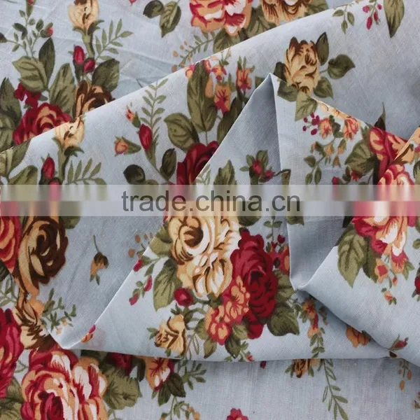 Garment Clothing Fabrics of 100% Poplin Cotton Printing Fabrics for Women Cloth photo-4