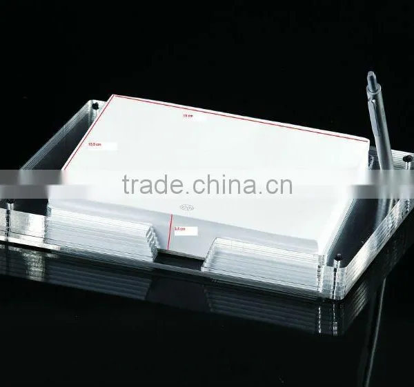 Acrylic memo holder,paper note holder