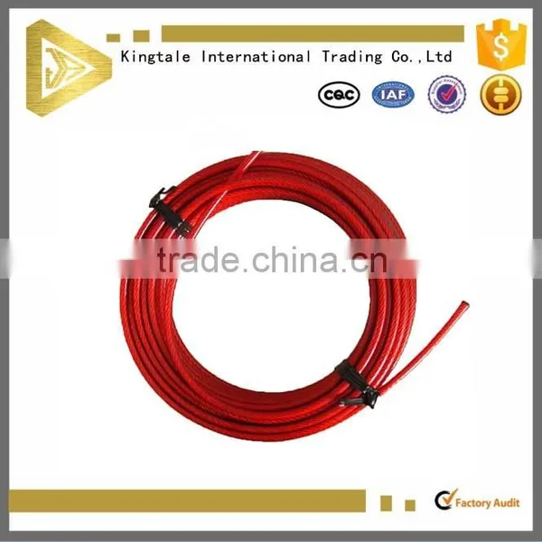 1x19 8mm Pvc Coated Galvanized Steel Wire Rope From China photo-2