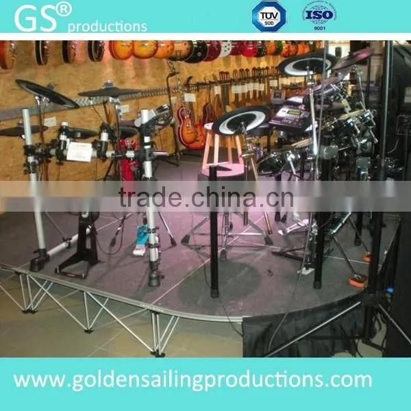 On Sale Aluminum Portable Stage for DJ Drummer Stage Deck photo-2