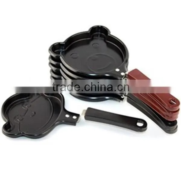 J199 Kitchen Small Size Different Types Cartoon Fried Eggs Pan photo-5