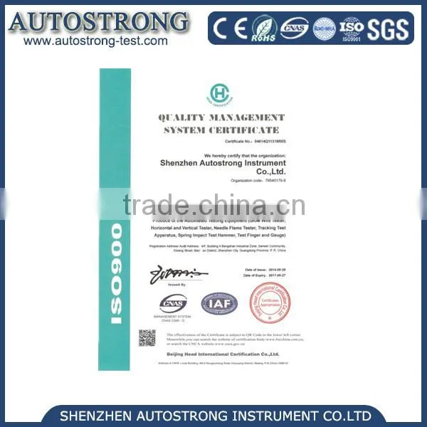 AUTOSTRONG Digital Torsion Test Equipment for Electrical Plug photo-5