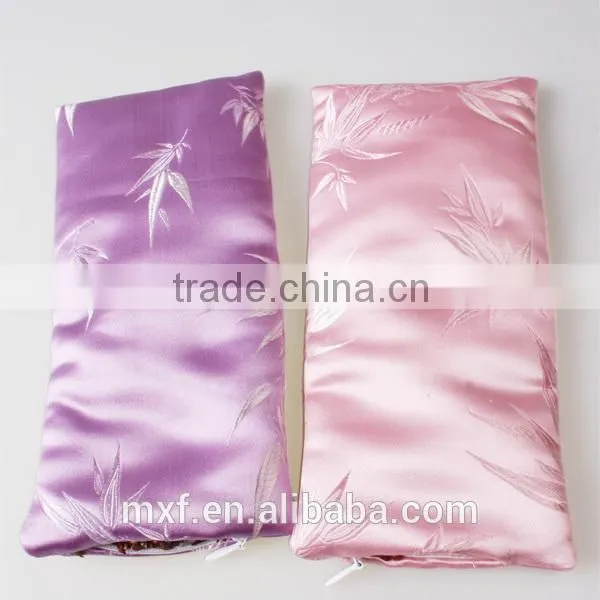Luxury Silk Travel Eye Mask --filled With 100% Mulberry Silk Flax Seed and Lavender photo-6
