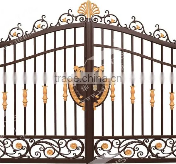 Wrought Iron Villa Luxury Gate and Main Courtyard Gate Models photo-6