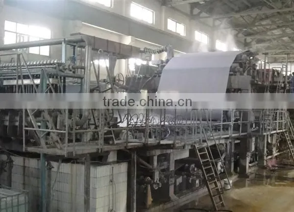 1575mm 10T/D Cultural Paper Machine, Copy Paper Making Machine Production Line photo-5