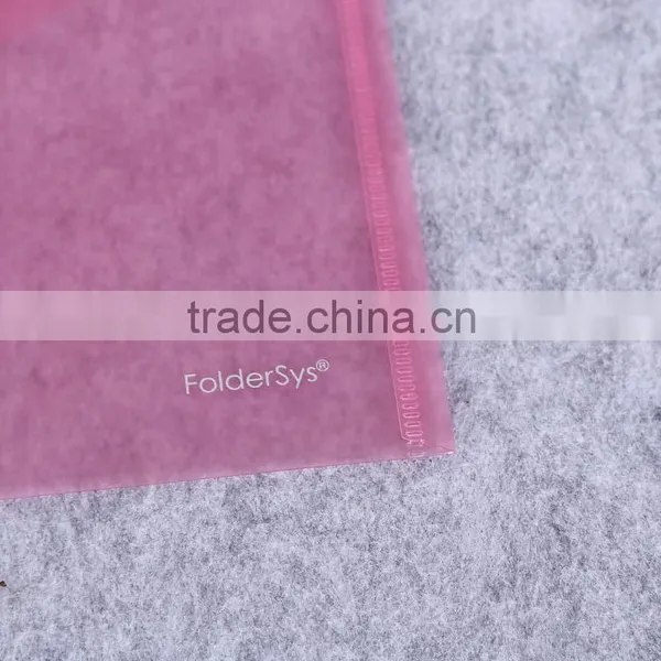 Colorful Business Adhesive Button a3 a4 Size Plastic File Folder Magic Tape Clear Plastic Envelope pp File Holder photo-6