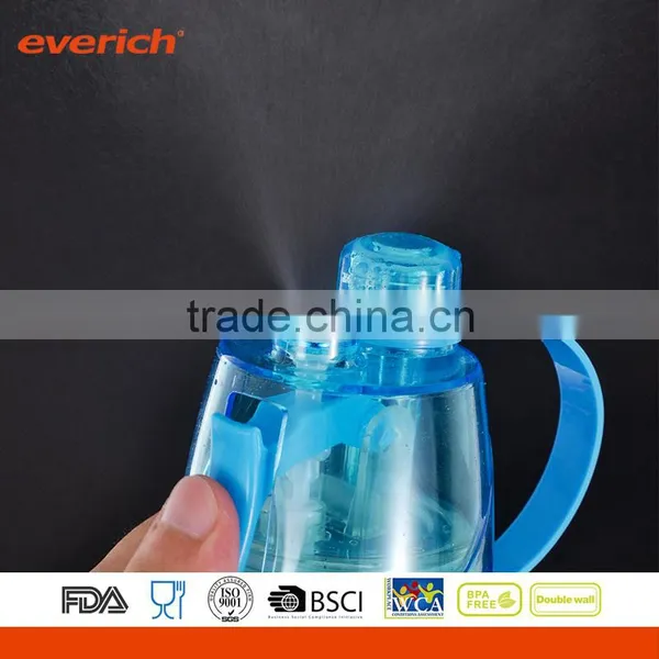 500ml Creative Outdoor Sports Portable Summer Spray Plastic Water Bottle photo-5
