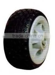 PU-1004 8"X 2.50-4 SUPER Quality Cheaper Price ANY Colour Europe Panama Market PU Wheels photo-3
