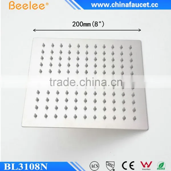 Bathroom Shower Head Brushed Rainfall Mix Head Shower photo-5