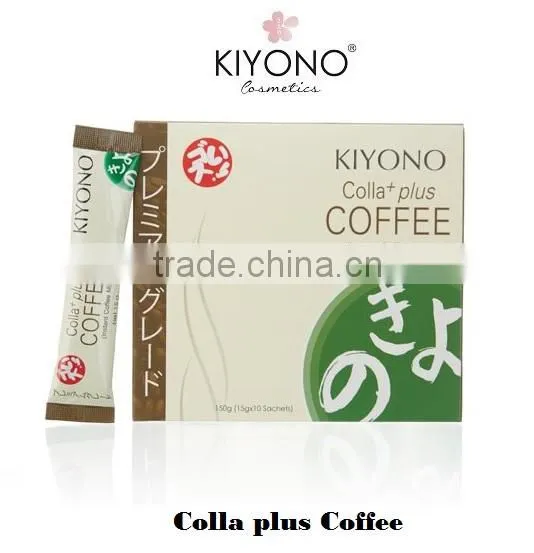 Kiyono Collagen and Slimming Coffee for Slimming, Diet, Healthy for Man and Woman