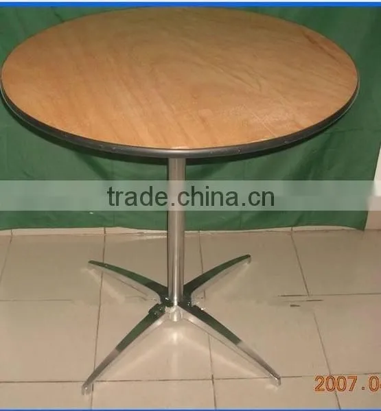 Wood Wedding Bar Height Folding Table photo-3