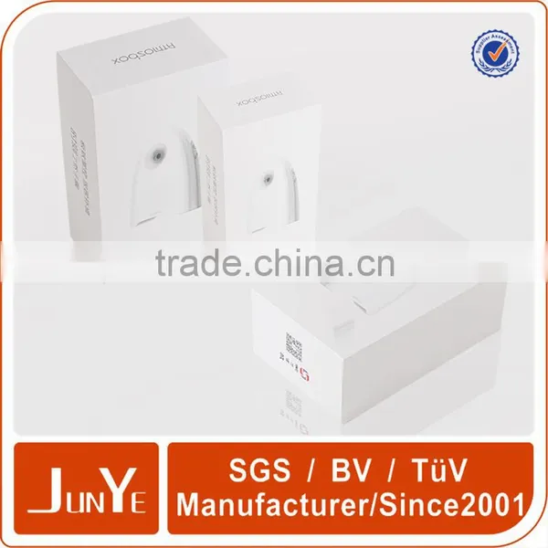 Factory Price Custom Logo Printed Packaging High Gloss White Cardboard Box photo-3
