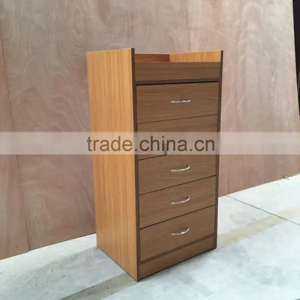 Antique Chests of Drawers Wooden Grain Color Drawer Storage Cabinet With 5Layers photo-2