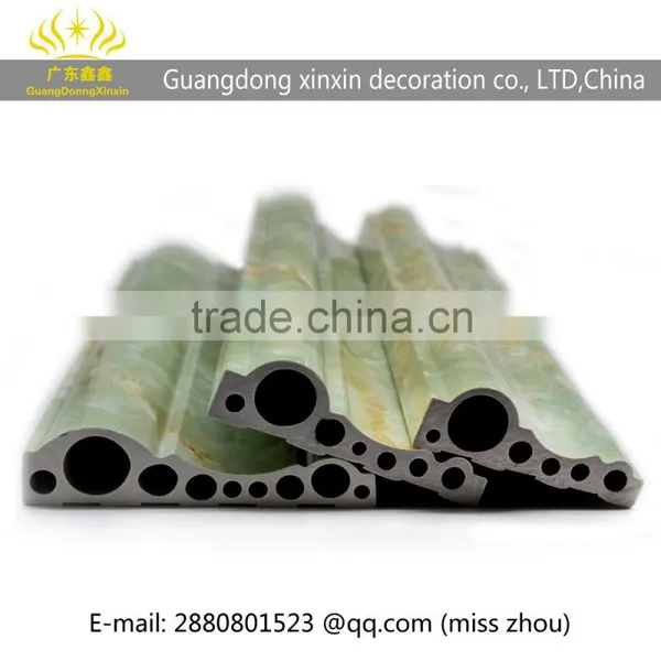 Top Grade Unique Interior House Modern Design Stone Plastic Decorative Moulding Line photo-5