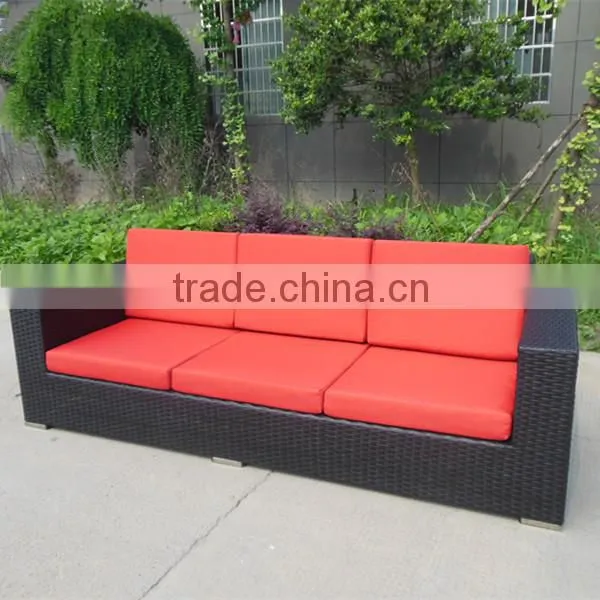2015 NEW RATTAN FURNITURE GARDEN 3 SEATER SOFA Quality Choice photo-5