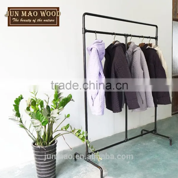 Stand Shaped Height Adjustable Floor-pop Metal Display Rack photo-2