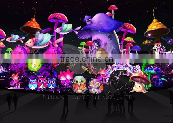 Customized Chinese Color Lantern Show in Oversea photo-3
