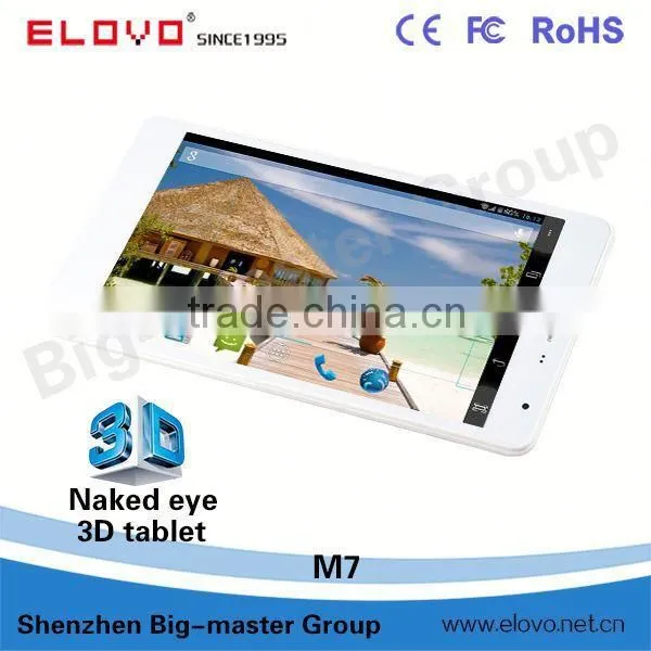 7 Inch MTK8752 Lte 64 Bit Can Support 64GB Naked Eye 3D Tablet PC photo-5