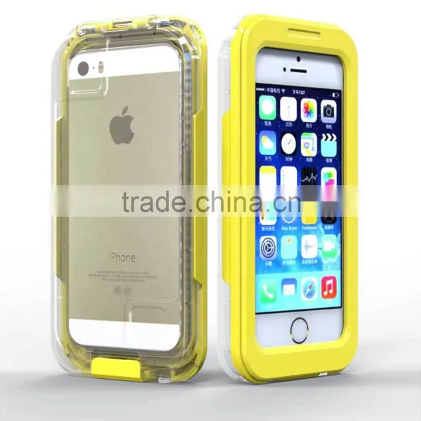 Slim Soft Silicone Waterproof Shockproof Durable Case For IPhone 5 5S 5C photo-4