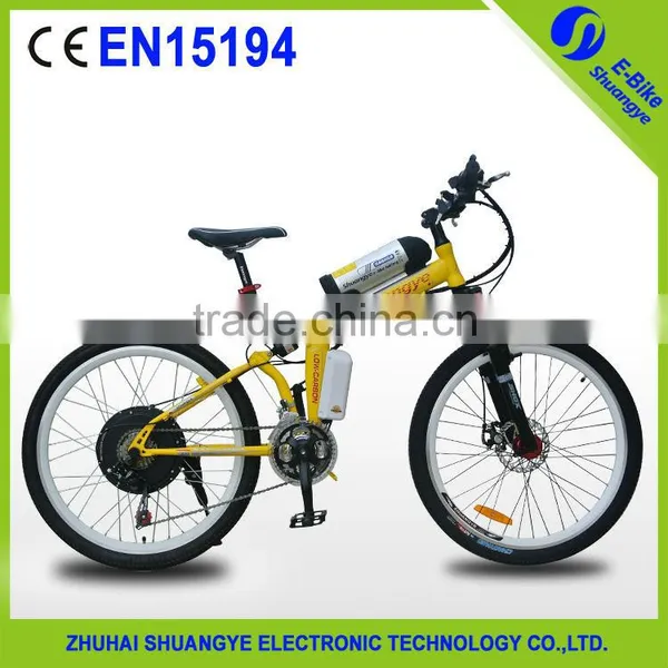 Trendy Design 26" Electric Folding Bicycle Mountain Bicycle photo-2