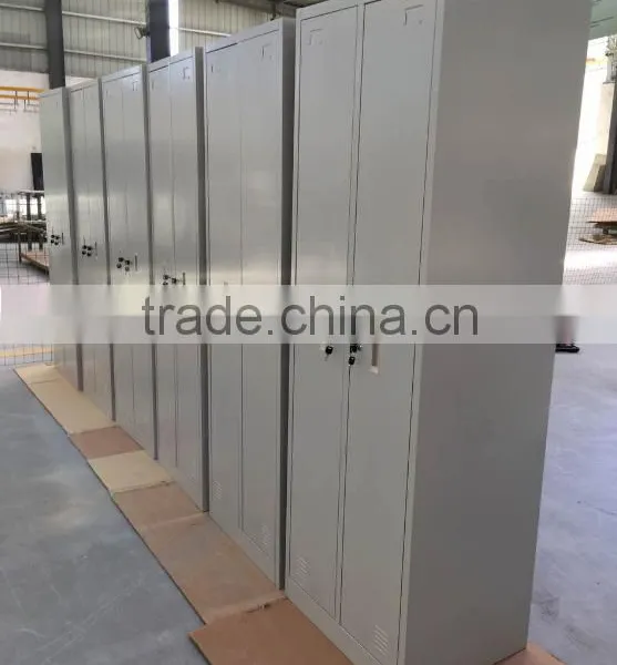 Compact Laminate 2 Doors Staff Locker Wardrobe