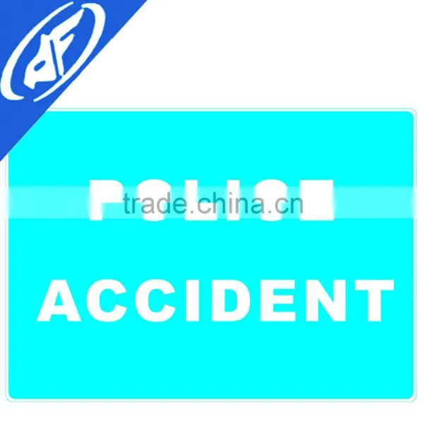 Reflective Adhesive 40 Yard Limit Road Sign photo-4