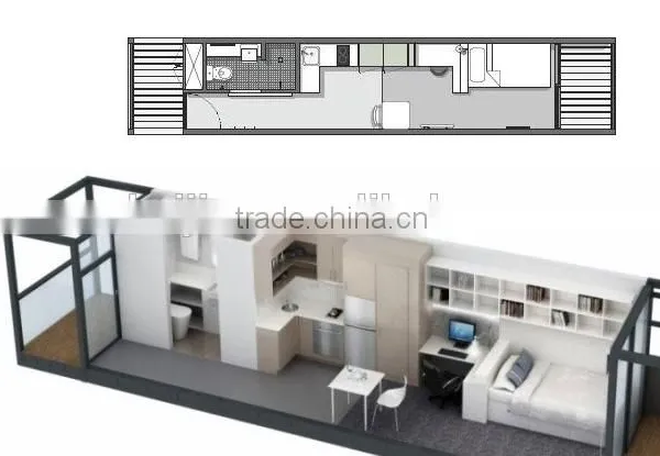 Well Design and Comfortable Prefabricated Modular Container Houses