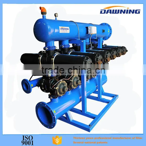 Carbon steel pipe automatic back flushing disc filter