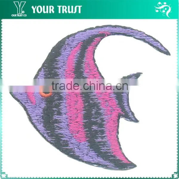 Ocean Blue Light Blue Star Cloth Applique Garment Patches Label photo-2