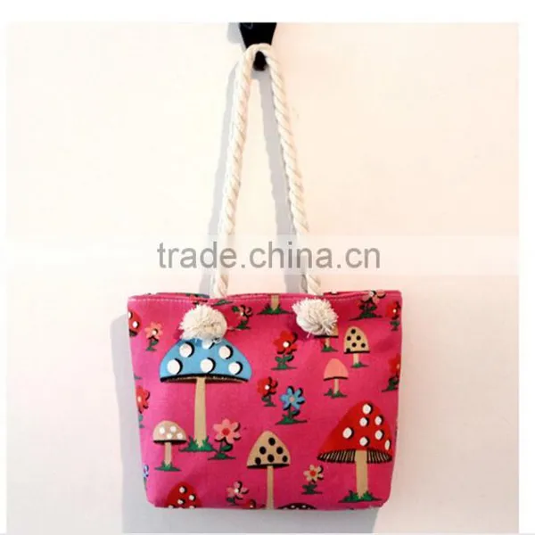 Hot Selling Canvas Wholesale Beach Bags 2016 photo-6