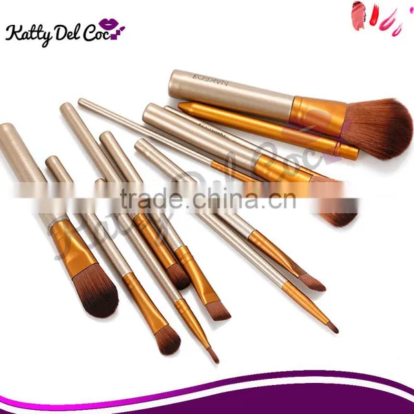 12pcs Naked Make up Brushes Professional Manufacturers China photo-3