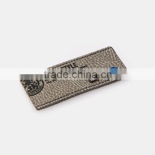 Clothing Ban Label Leather Patch for Dress High Quality Cuatom photo-3
