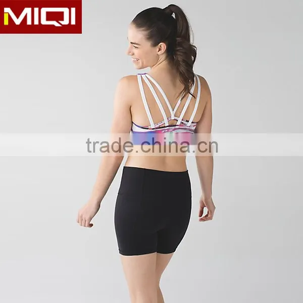 Latest Fashion Sexy Yoga Bra Design Women Yoga Short Yoga Bra Set photo-2
