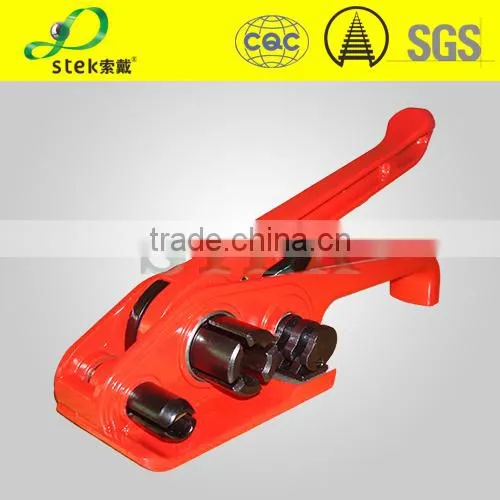 PET/Polyester Plastic Strap Manual Tensioner and Sealer Packing Tool photo-3