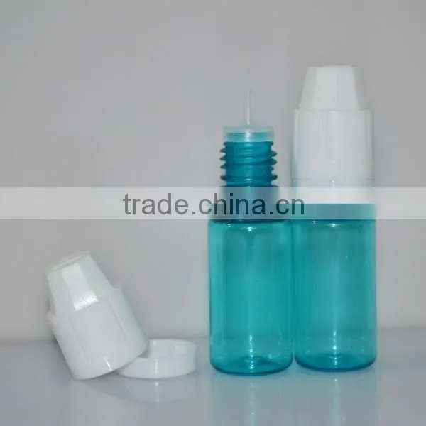 10ml Pet Bottle Tamper Childproof Cap /10ml Pet Bottle Light Blue/ 10ml Essential Oil Packaging photo-2