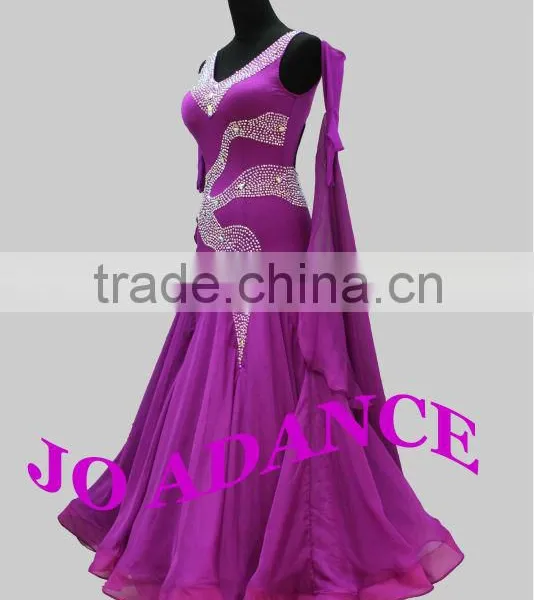International Standard Dance Dance Competit Modern Dance Competition Dress Ballroom Dance Competition Dresses Dance Dress Tights photo-5