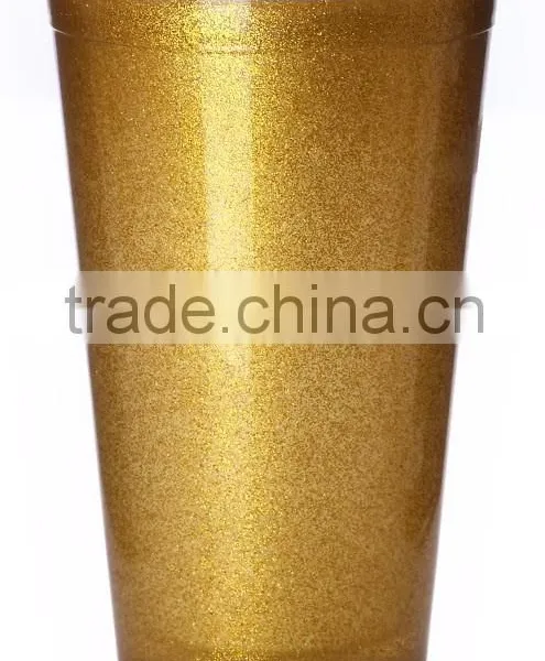 Colorful 16OZ Double Wall Plastic Coffee Tumbler With Lid photo-5