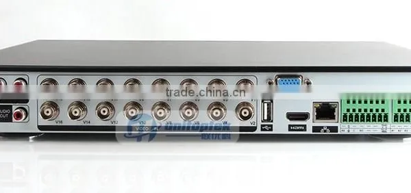 16 Channel 1080P Hybrid AHD DVR 16CH Surveillance Security KIT With 16PCS 2MP Bullet AHD Camera,IR 10M,Metal Housing,Waterproof photo-5