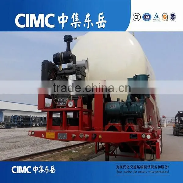 CIMC Brand 3 Axle Cement Bulker Banana Type New Produce photo-5