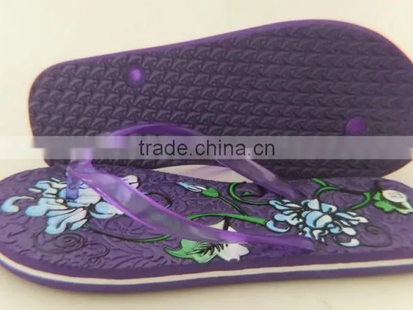 Custom Ladies Cheap Wholesale Beach Flip Flops Eva Slipper photo-6