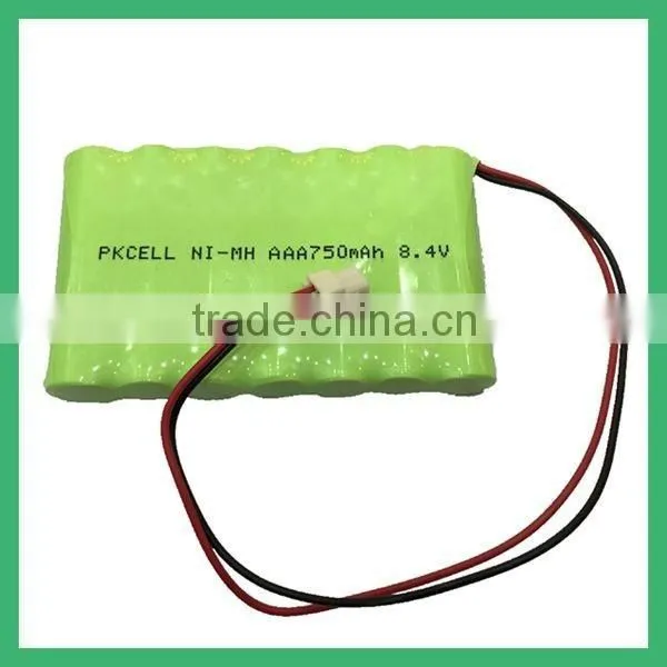 Ni-Mh Rechargeable AAA750mAh 8.4V Battery Pack photo-2