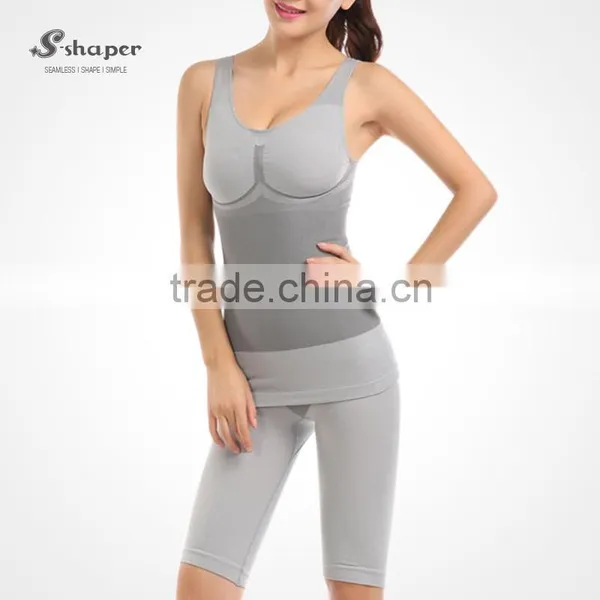 S-SHAPER Tourmaline Bamboo Bodysuits Far Infrared Body Shaper Underwear photo-4