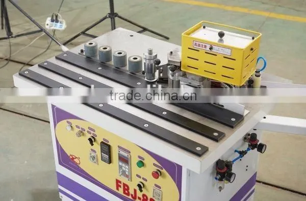FBJ-888 EVOK New Type Hand Manual Double-face Gluing Curve & Straight Pvc Edge Banding Machine photo-4