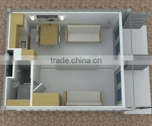 2016 Puyuan Brand China Modern Houses Prefab Modular Flat Pack House photo-6