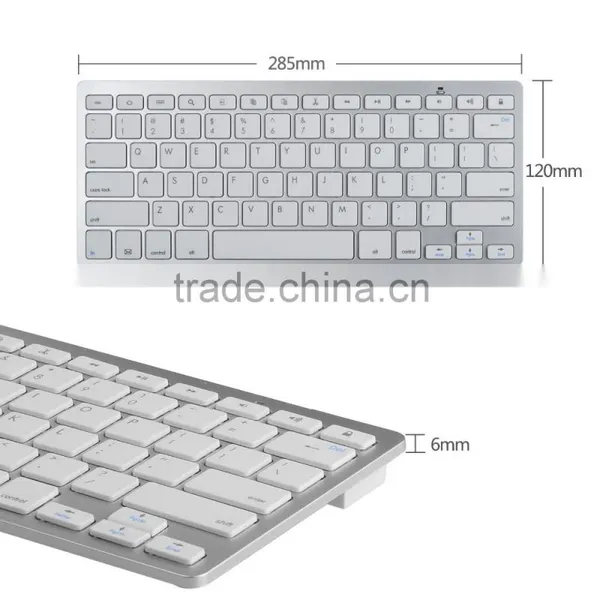 Ultra-slim Blue Tooth 3.0 Wireless Keyboard for Windows ,android, Ios pc Tablet photo-6