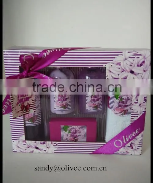 Nice Scent Antiseptic Shower Gel, Body Lotion ,bubble Bath and Soap Hotel Bath Set photo-2