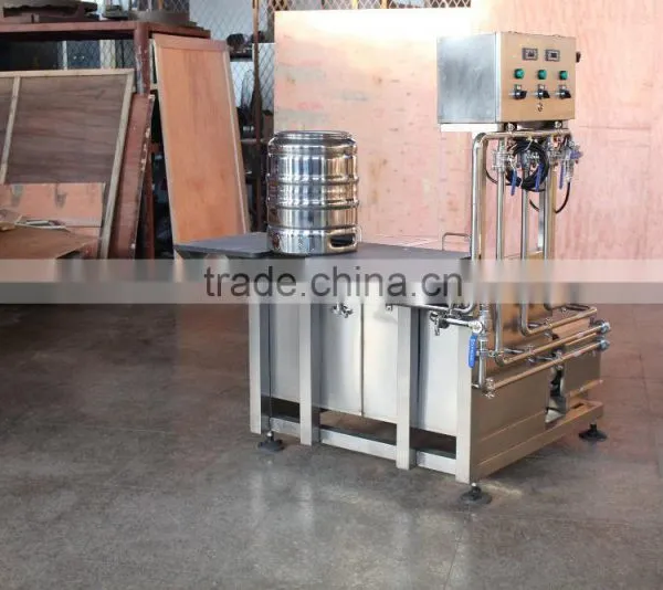Hot Selling Low Price on Station Manual Beer Keg Washer Machine photo-2