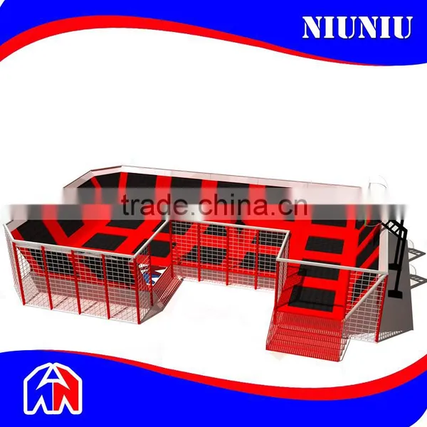 Indoor Trampoline Park, Children Indoor Soft Playground Trampoline photo-5
